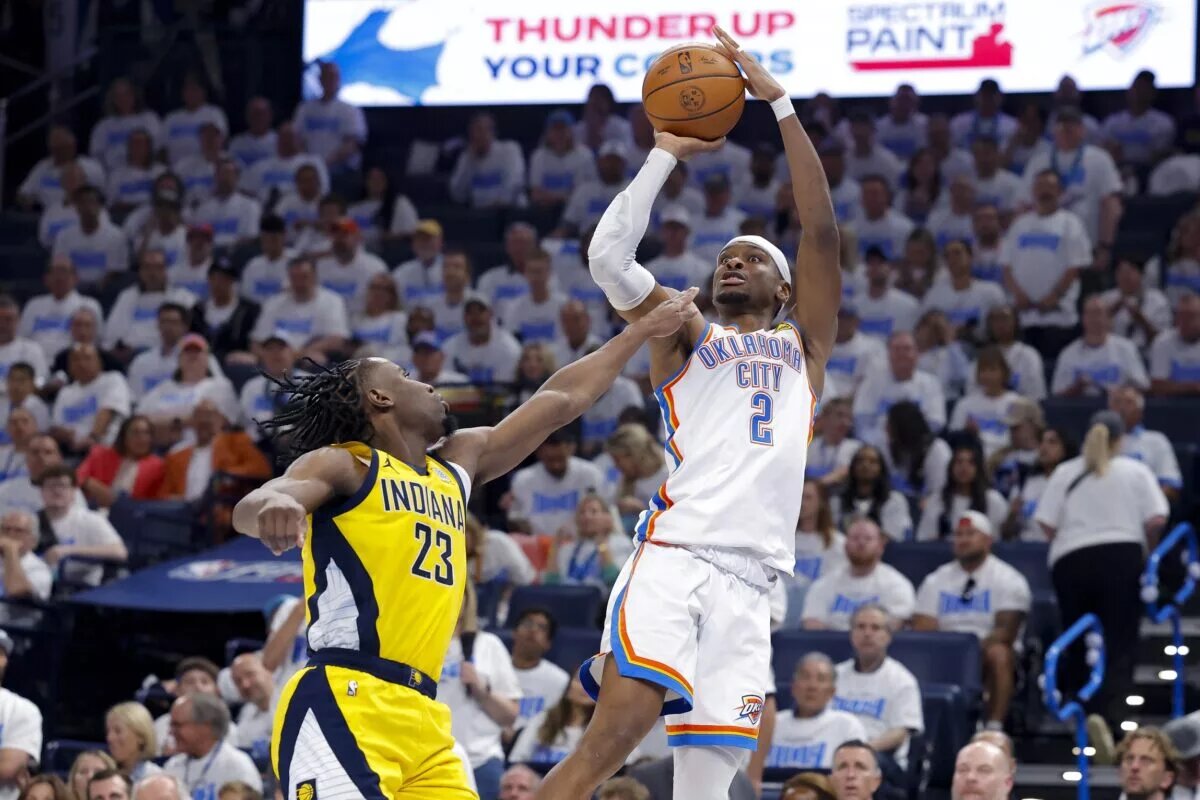 The Thunder are down 0-1 in the NBA Finals.