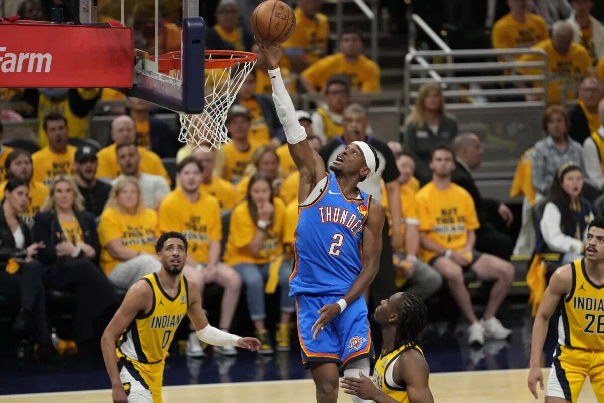 The NBA Finals are tied 2-2.