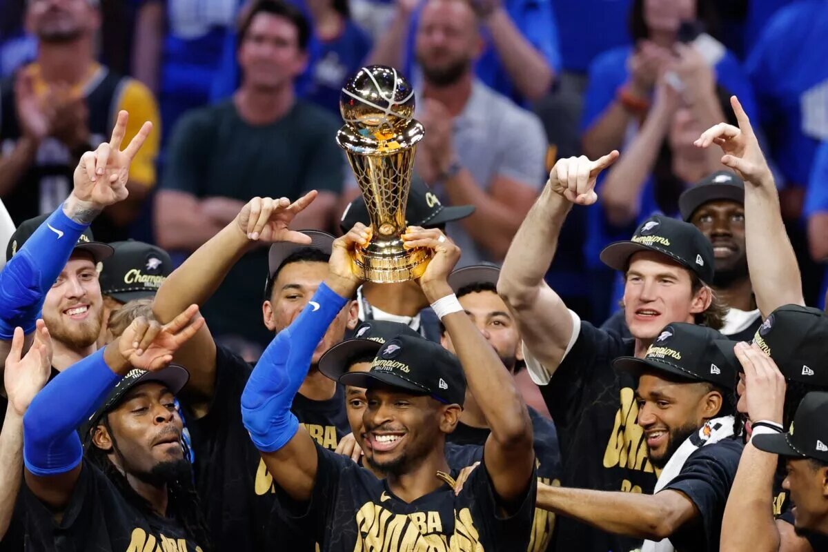 The Thunder won the 2025 NBA championship.
