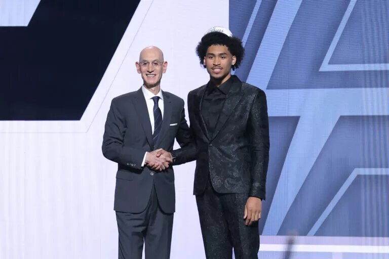 Ace Bailey first Big Ten player taken in record breaking NBA Draft.