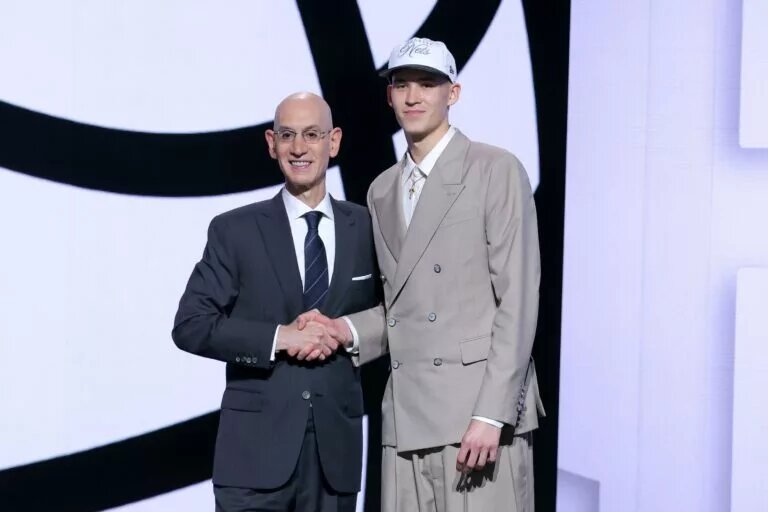 Egor Demin was the first pick for the Brooklyn Nets