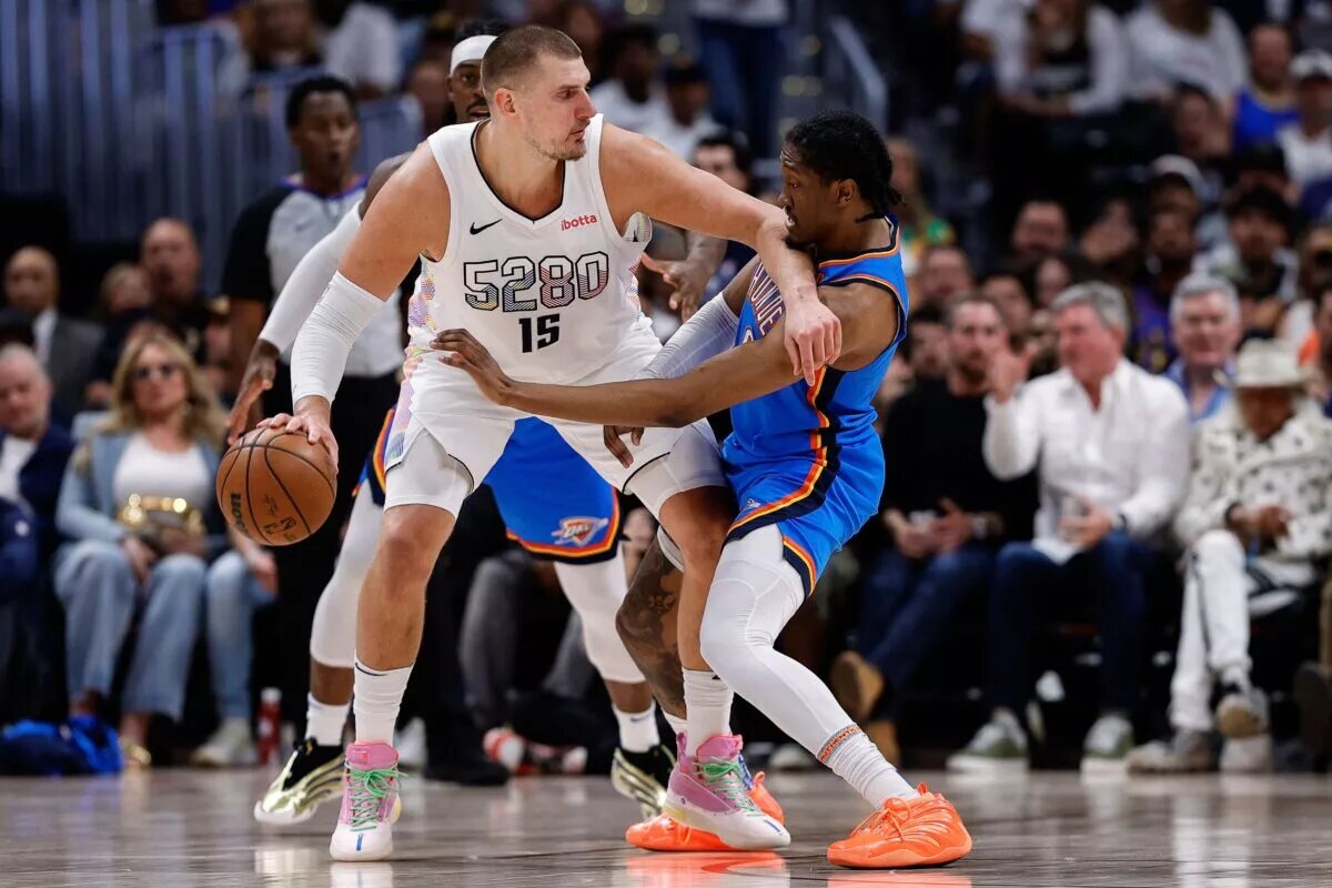 Denver Nuggets center Nikola Jokic