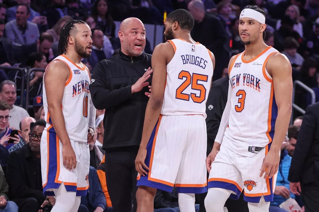 Josh Hart will play less minutes as part of Mike Brown’s plan to manage the Knicks minutes more strictly 