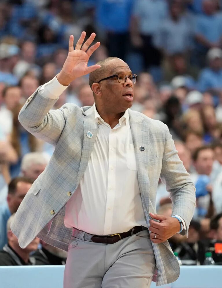 Hubert Davis of UNC