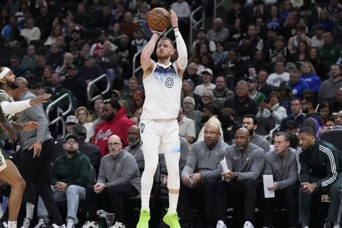 Italy/Minnesota Timberwolves guard Donte DiVincenzo