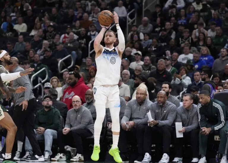 Italy/Minnesota Timberwolves guard Donte DiVincenzo