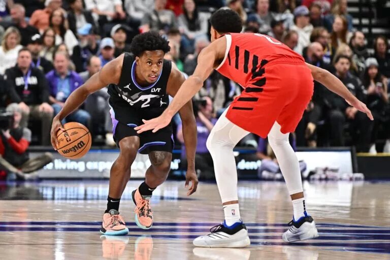 Charlotte Hornets guard Collin Sexton before trade to Utah Jazz