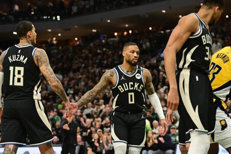 Milwaukee Bucks guard Damian Lillard