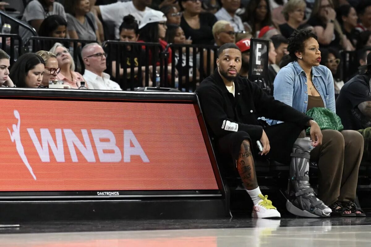 NBA player Damian Lillard