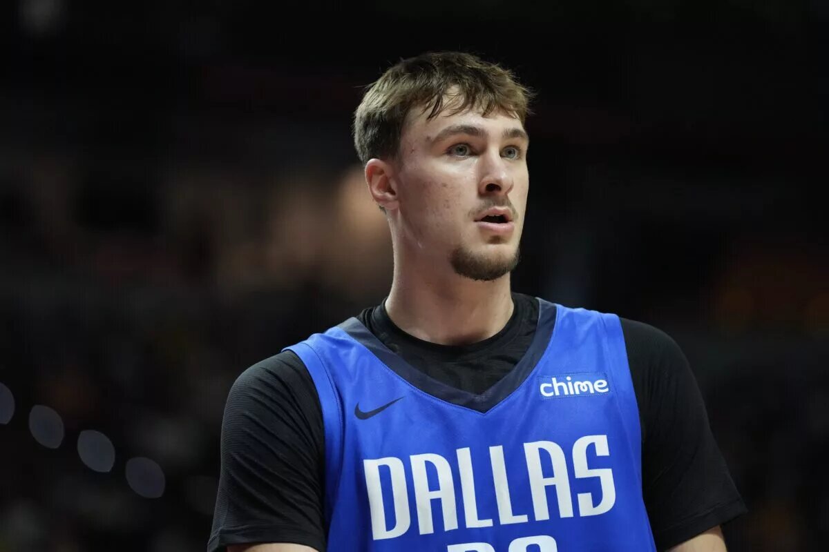 Dallas Mavericks rookie forward Cooper Flagg