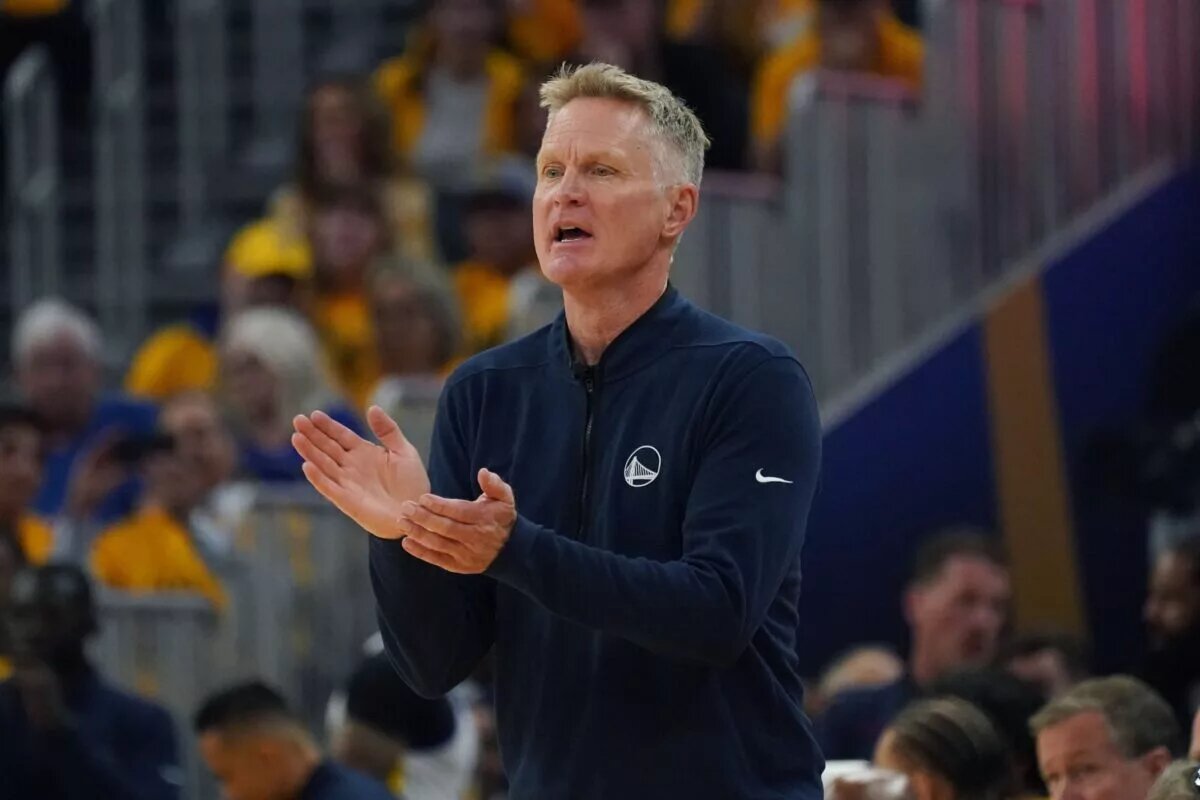 Golden State Warriors head coach Steve Kerr