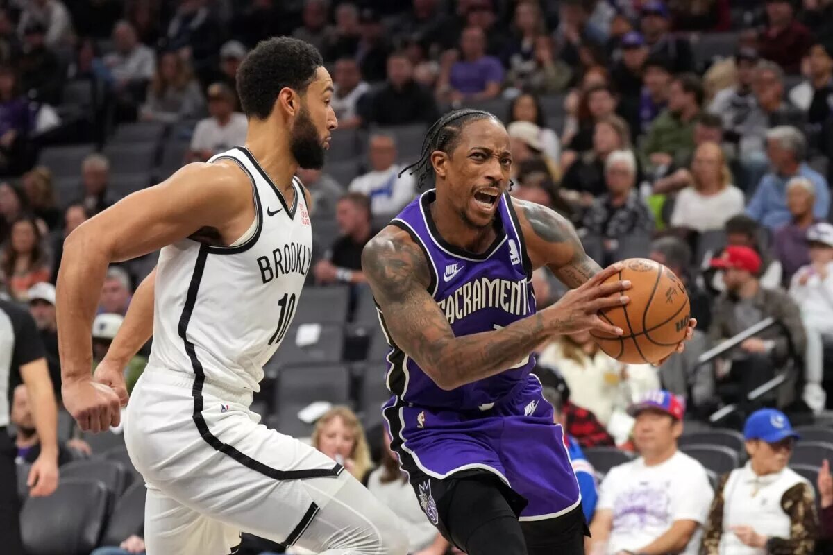 Ben Simmons guard Sacramento Kings star DeMar DeRozan
