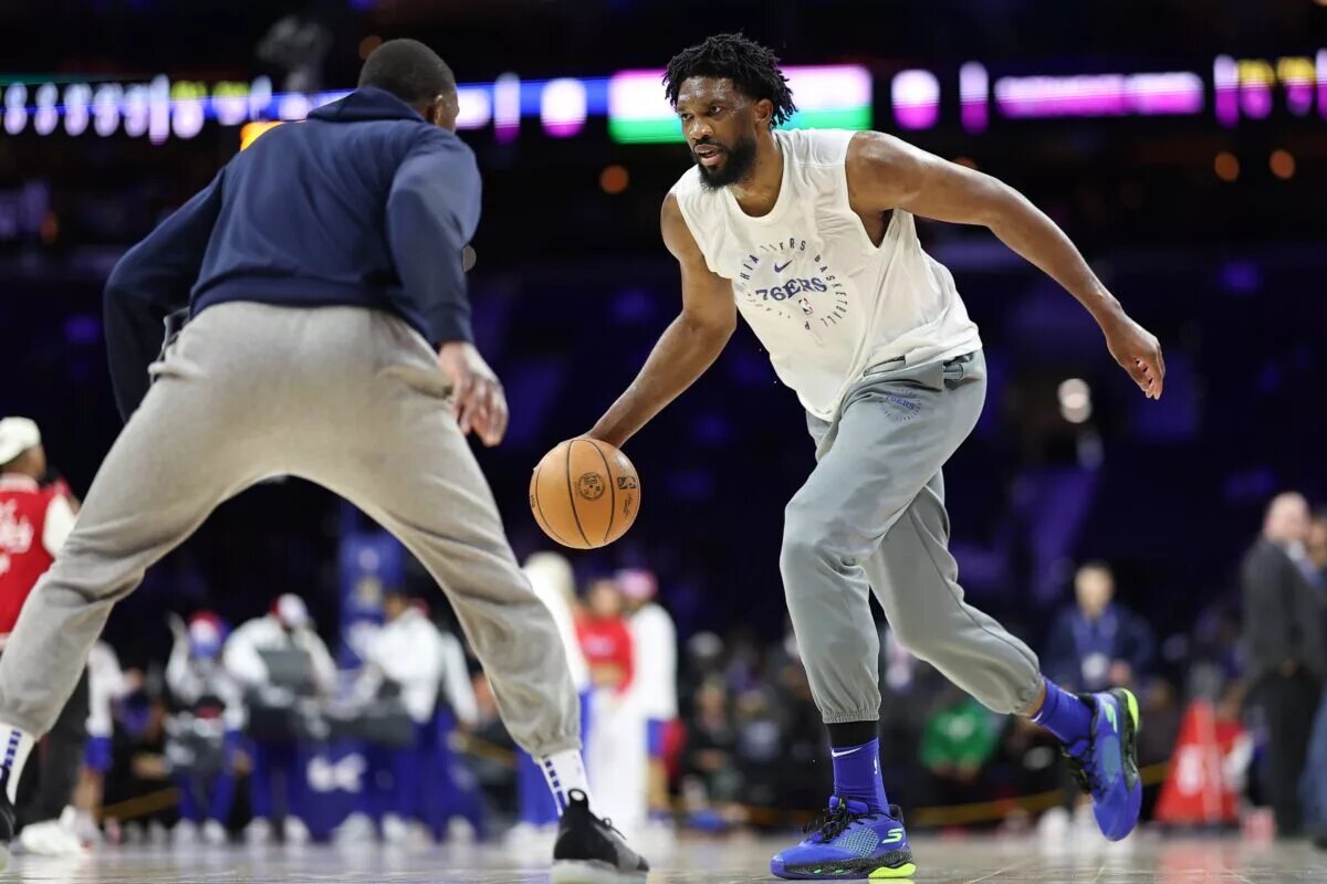 Philadelphia 76ers center Joel Embiid