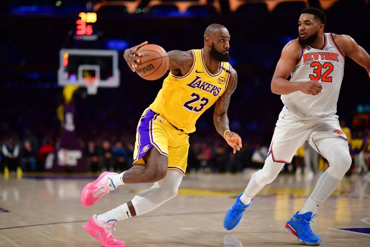 LeBron James and the Lakers vs KAT and the Knicks is must see TV