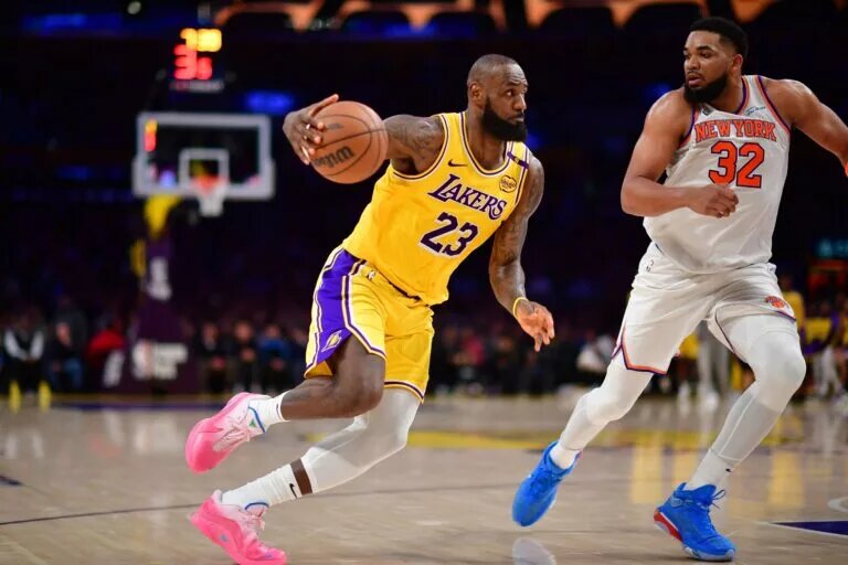 LeBron James and the Lakers vs KAT and the Knicks is must see TV