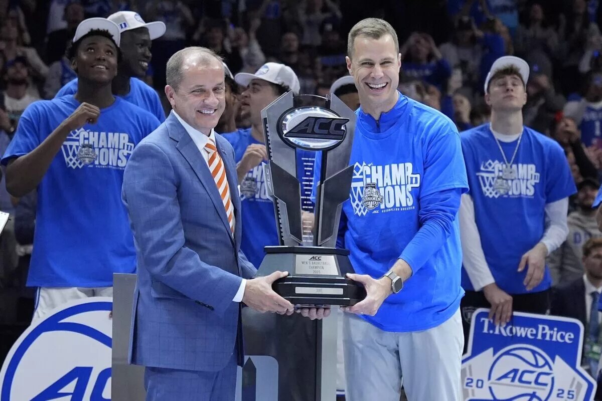 Jon Scheyer and Duke are favorites for the ACC crown
