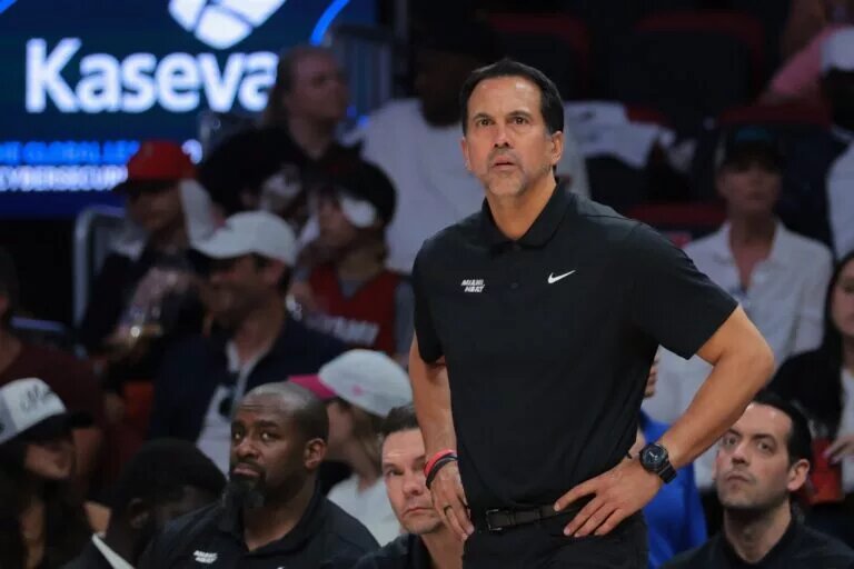 Miami Heat head coach Erik Spoelstra