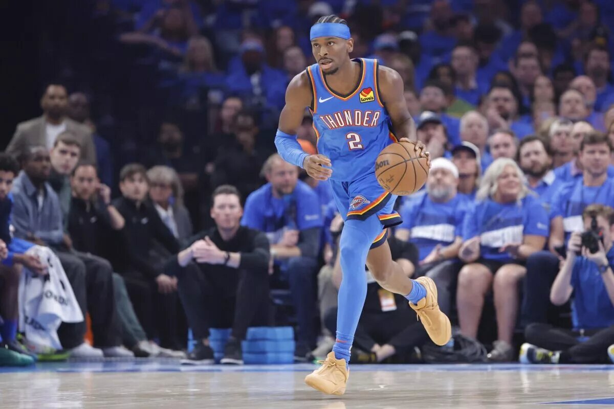 Oklahoma City Thunder guard Shai Gilgeous-Alexander