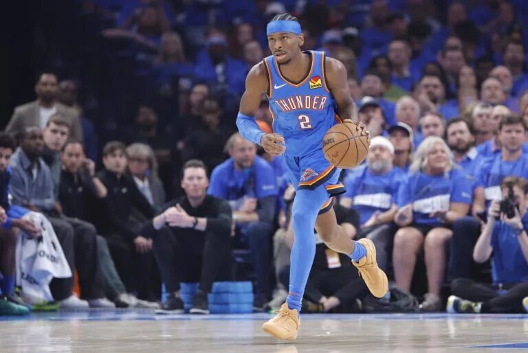 Oklahoma City Thunder guard Shai Gilgeous-Alexander