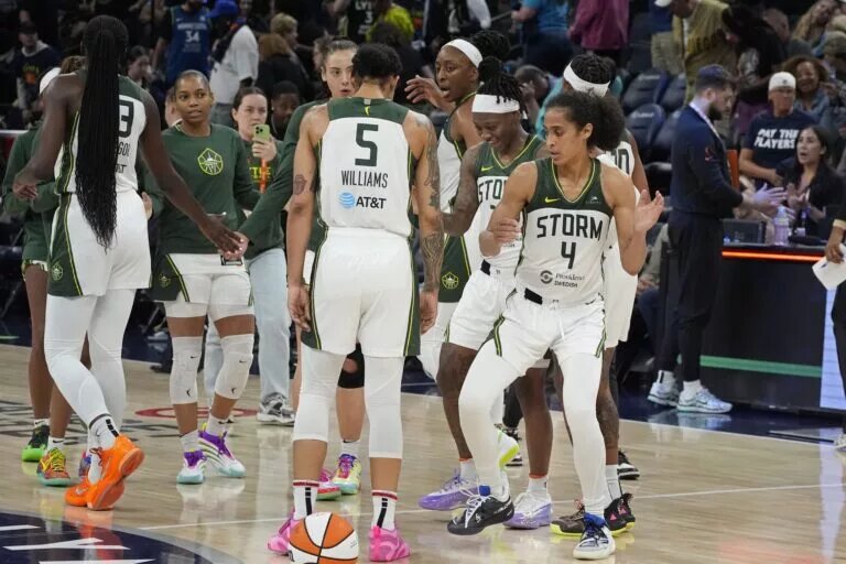 Seattle Storm players