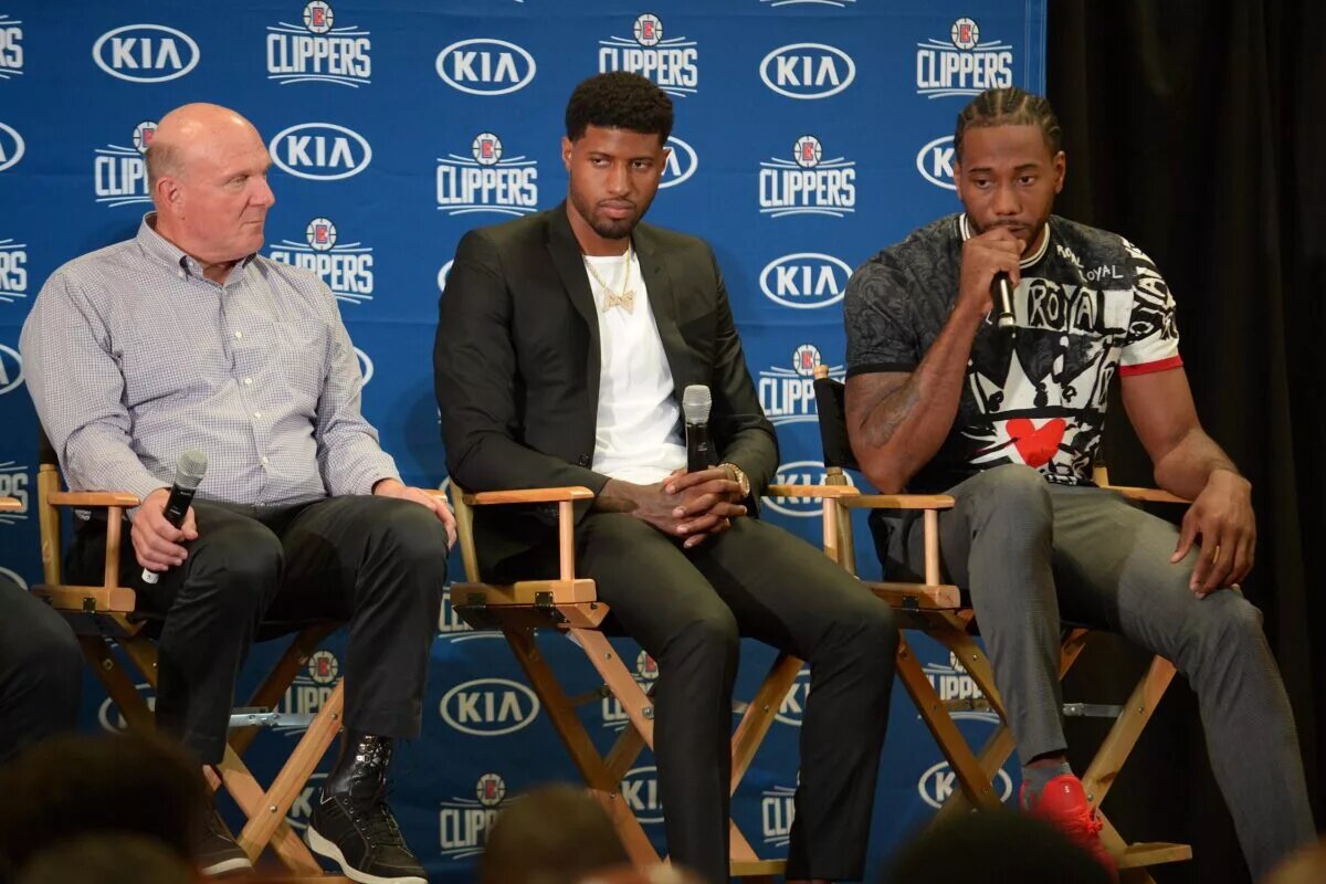 Steve Ballmer and Kawhi Leonard have been implicated in a $ 28 million scandal