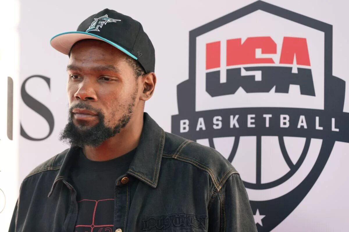 United States guard Kevin Durant