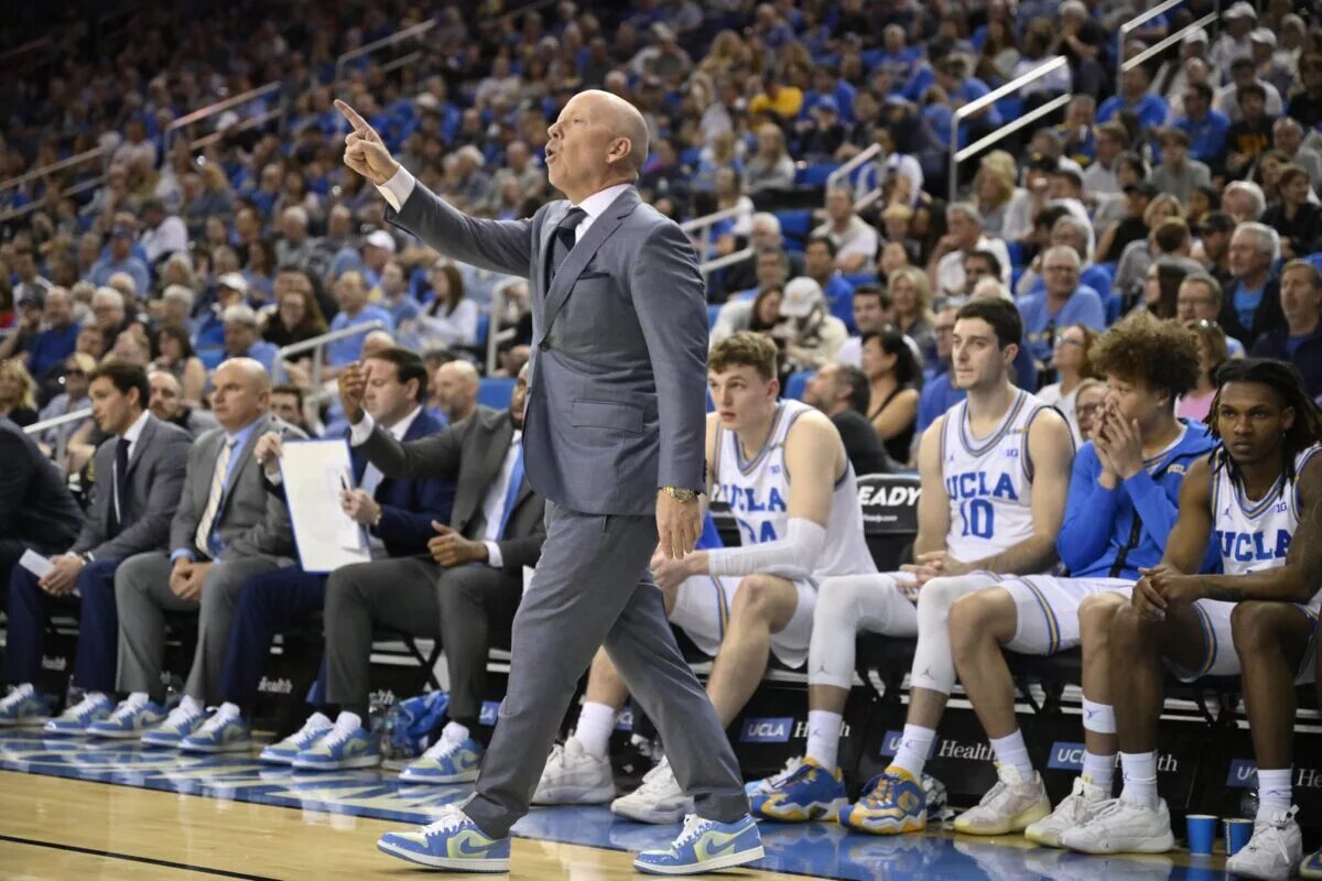 UCLA Bruins men's basketball head coach Mick Cronin