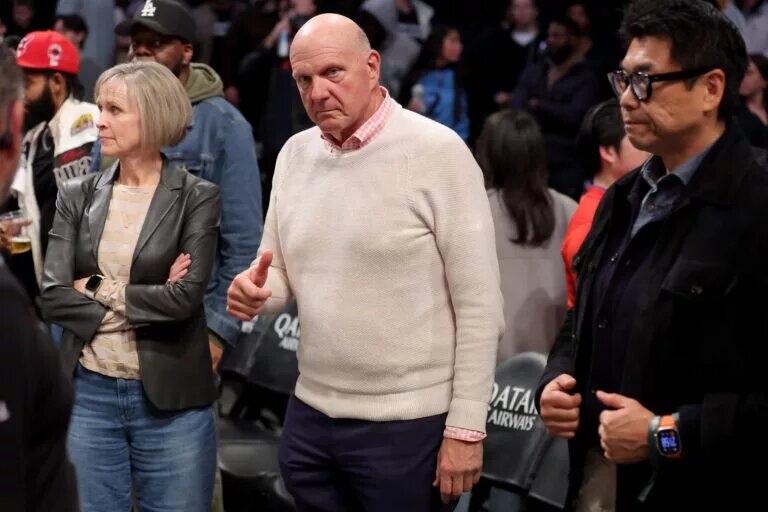 Los Angeles Clippers owner Steve Ballmer
