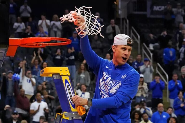 Jon Scheyer and the Duke Kaizen war cry