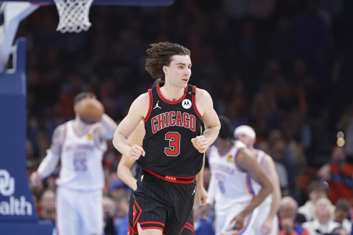 Chicago Bulls point guard Josh Giddey