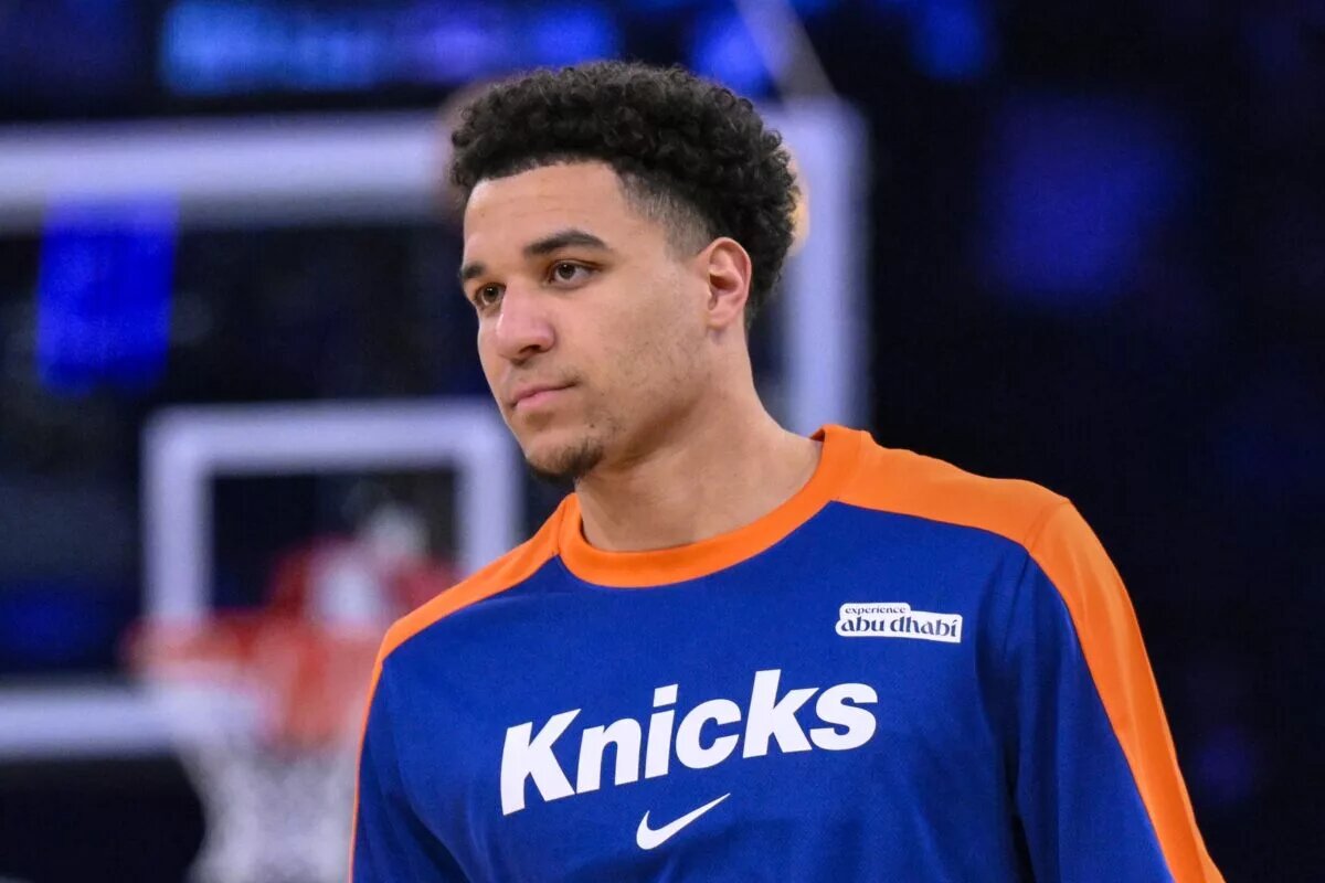 New York Knicks rookie Kevin McCullar