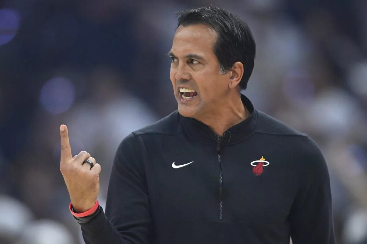 Miami Heat head coach Erik Spoelstra