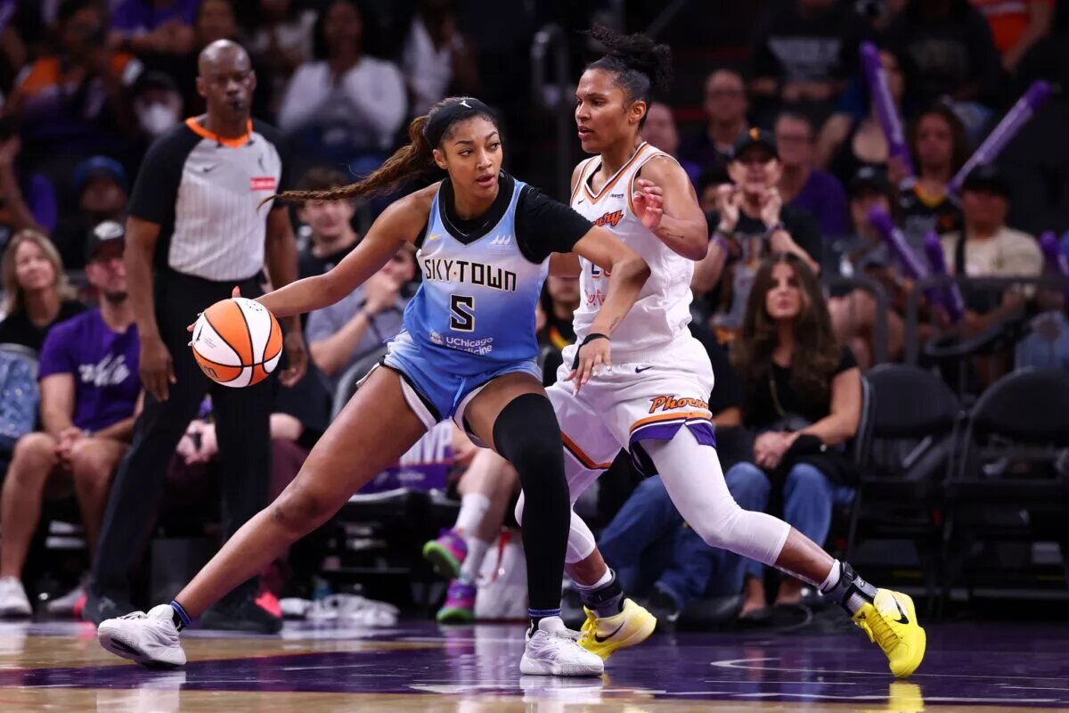 Chicago Sky forward Angel Reese