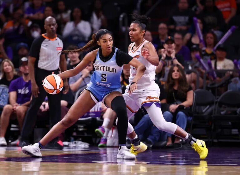 Chicago Sky forward Angel Reese