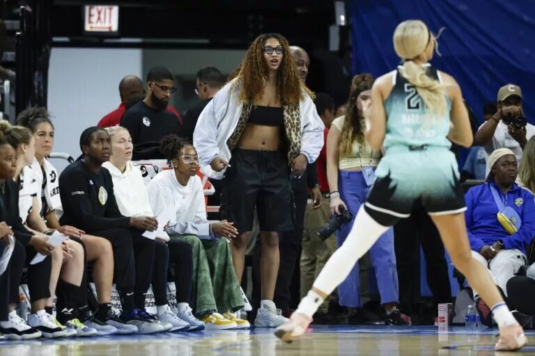 Chicago Sky forward Angel Reese