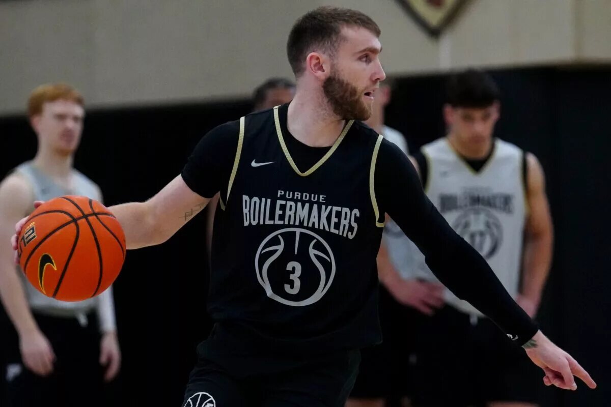Purdue Boilermakers men's basketball point guard Braden Smith