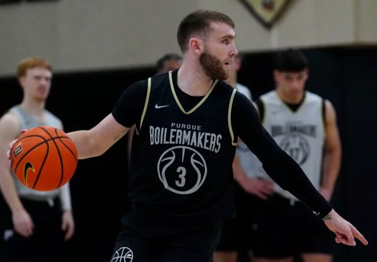 Purdue Boilermakers men's basketball point guard Braden Smith