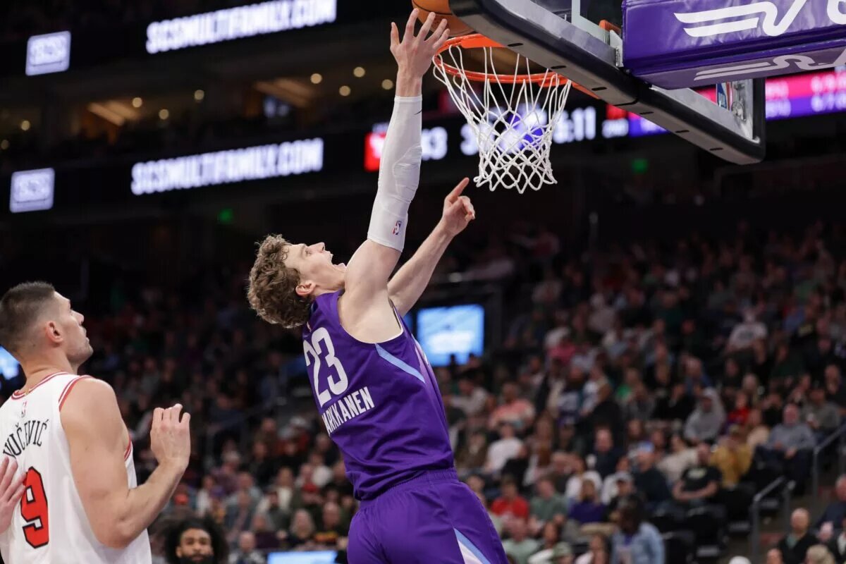 Lauri Markkanen will be hot trade commodity and Utah is now willing to listen