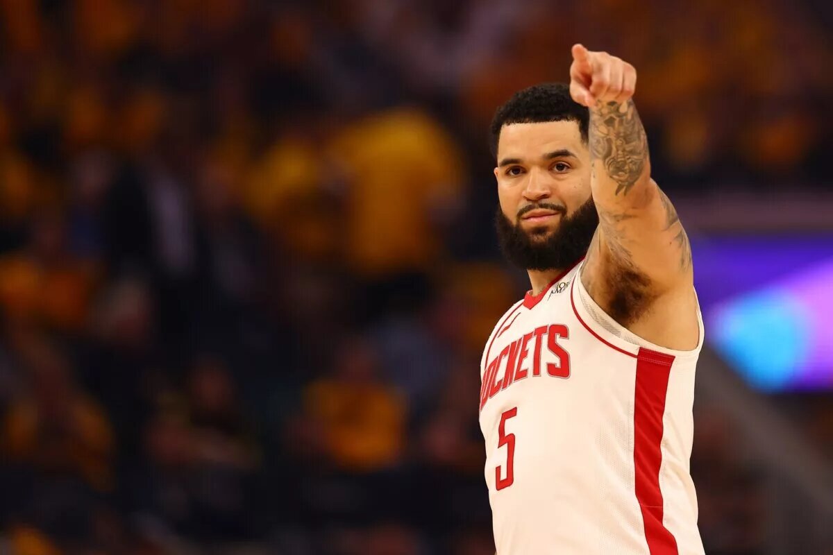 Houston Rockets guard Fred VanVleet