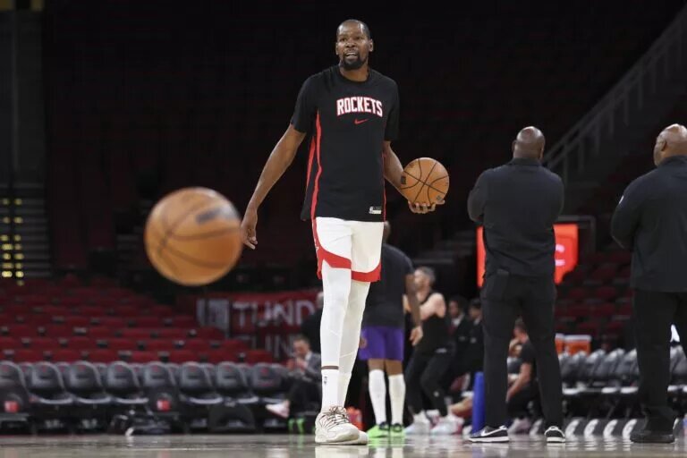 Houston Rockets forward Kevin Durant