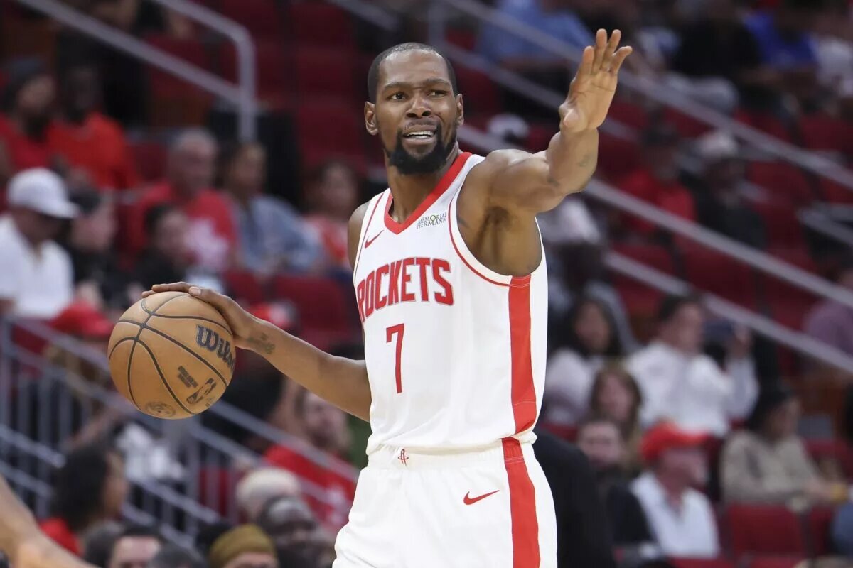 Houston Rockets forward Kevin Durant
