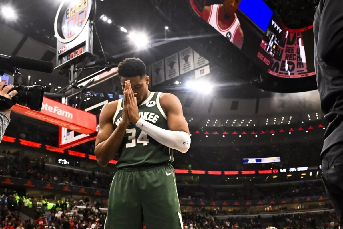 Milwaukee Bucks forward Giannis Antetokounmpo