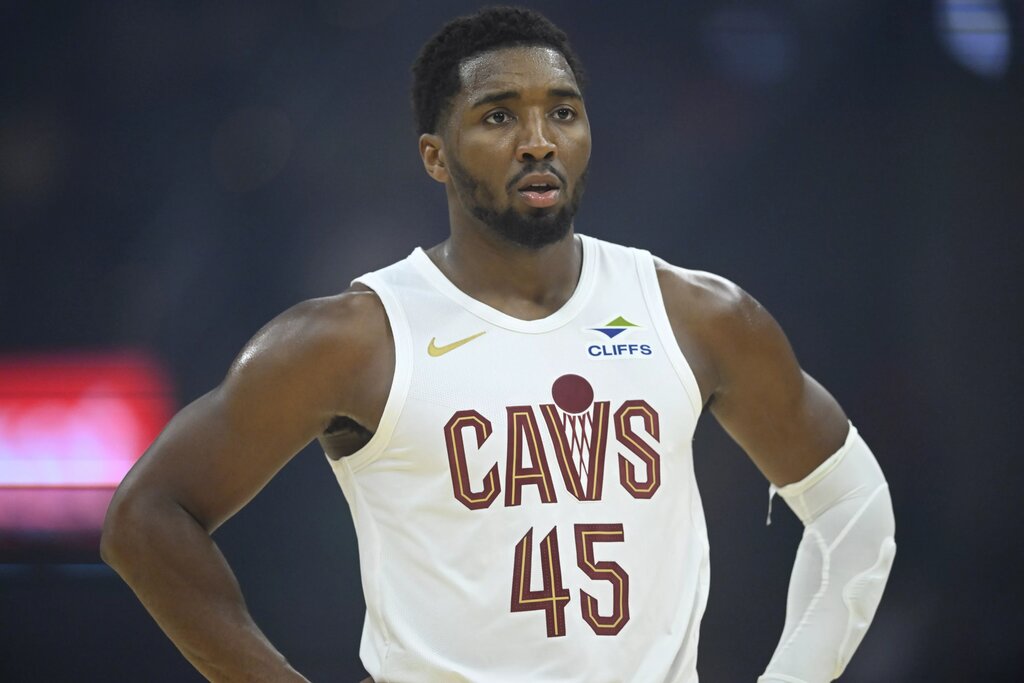 Cleveland Cavaliers guard Donovan Mitchell