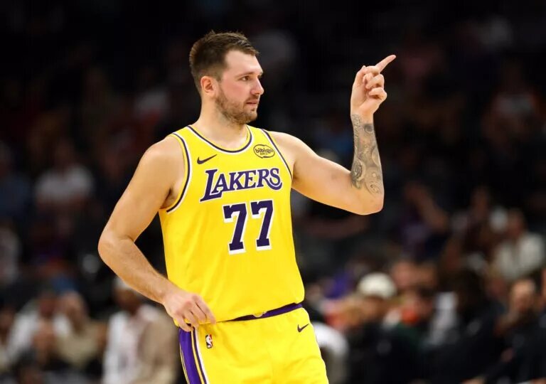 Los Angeles Lakers guard Luka Doncic