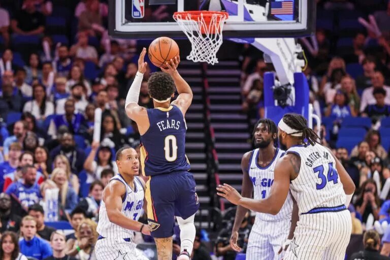 New Orleans Pelicans rookie Jeremiah Fears