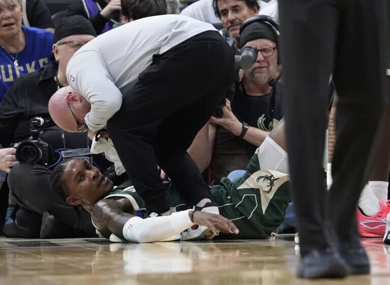 Milwaukee Bucks guard Kevin Porter Jr. injury