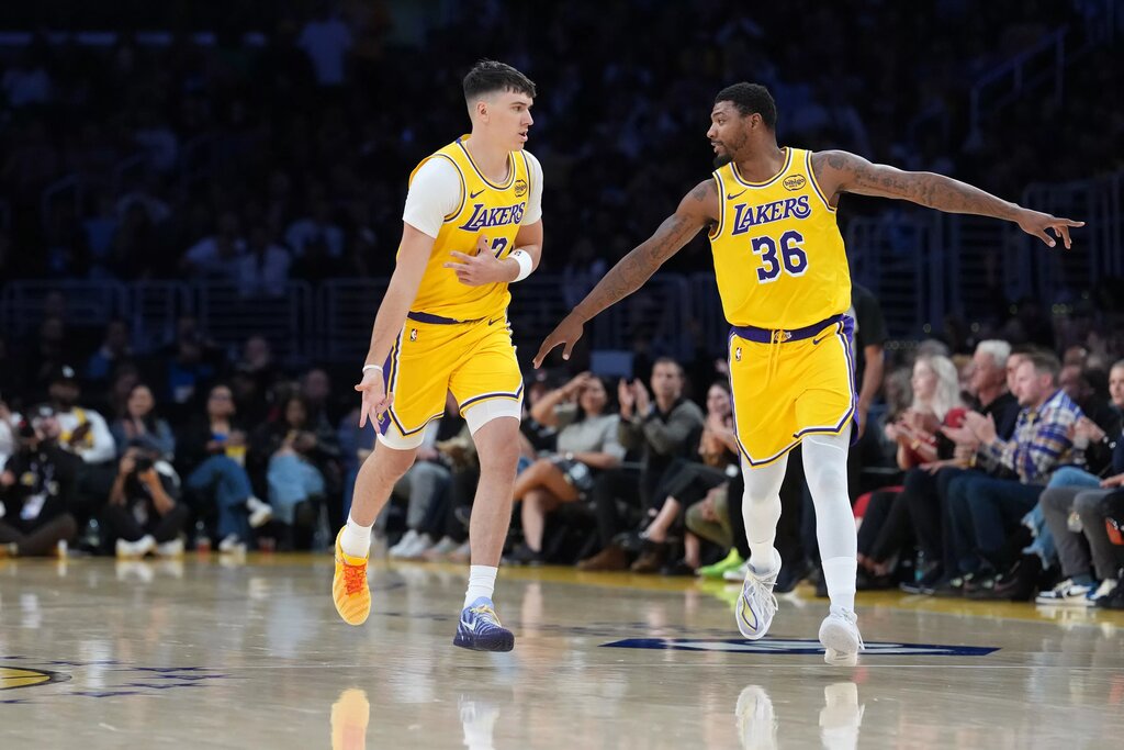 The Lakers have found a winning formula with Jake LaRavia and Marcus Smart occupying key roles in the rotation 