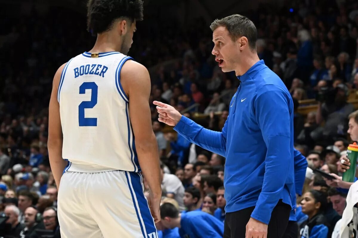 Jon Scheyer and Cayden Boozer part of Duke's perfect start to season