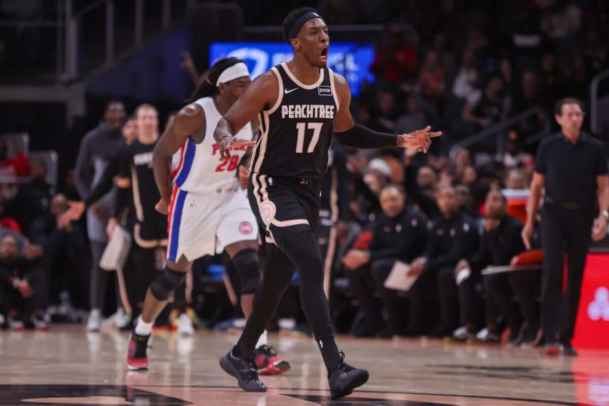 Onyeka Okongwo has had a huge season for the Atlanta Hawks this year.
