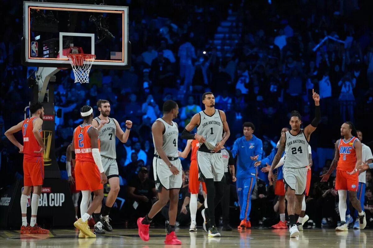 The Spurs are going to be the biggest winners no matter the outcome of the NBA cup final